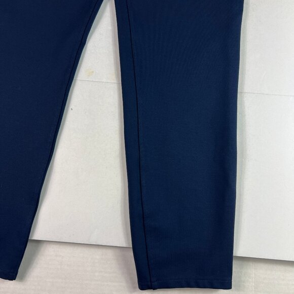 Spanx Pants Women's 36x27* Ponte Slim Straight High Rise Blue Stretch Tag XXL - Picture 5 of 16